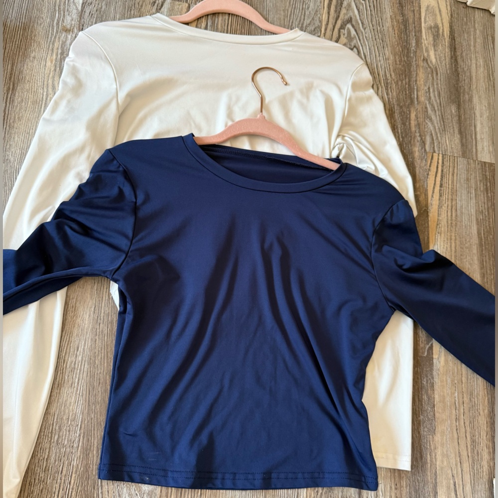 Long sleeve athletic shirts